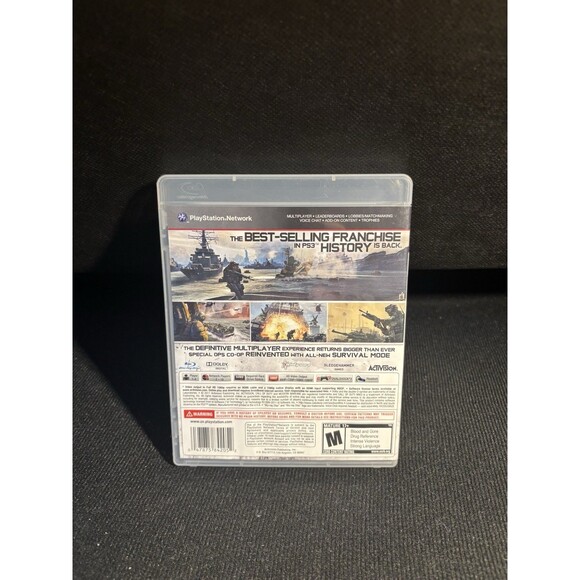 Call of Duty Modern Warfare 3 PS3 Complete Case Disc Tested Working Game - Picture 3 of 3